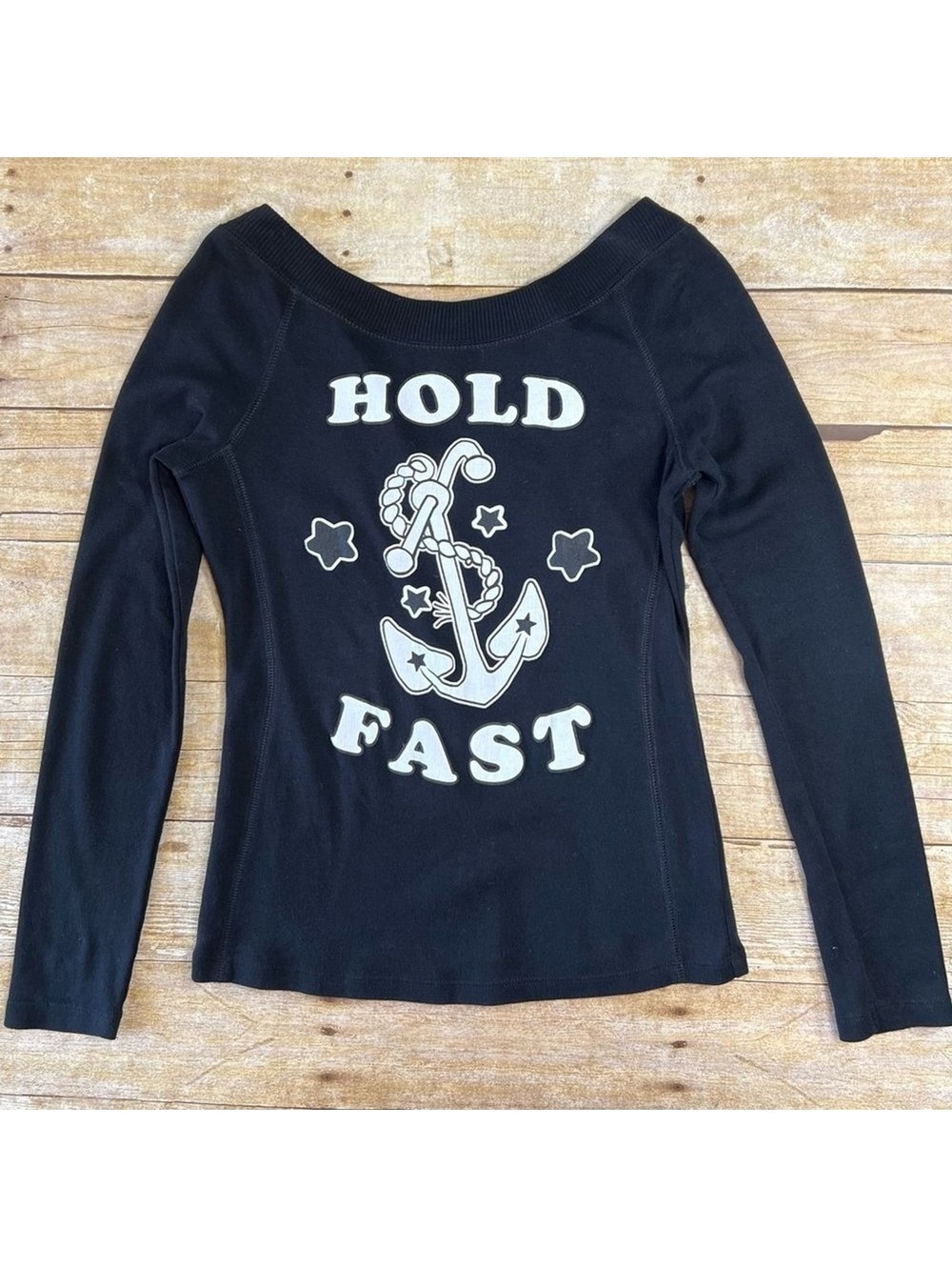 Too Fast Large (Petite) Womens Sweater Black